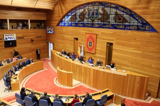 Proposicións non de lei aprobadas polo Pleno do Parlamento de Galicia o  23  de outubro  de 2024